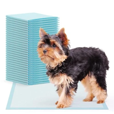 Image de 100x ARNOMED tapis pour chiots, accessoires chiots en 60x40cm, chiens de petite taille, absorbant à usage unique, pipi 5 couches, Puppy Pads