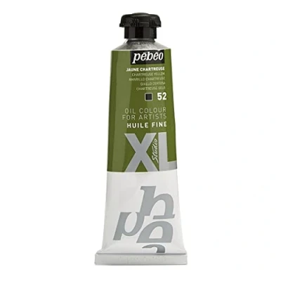 Image de Pébéo Huile Fine XL 37 ml Peinture à l’Huile Jaune Chartreuse