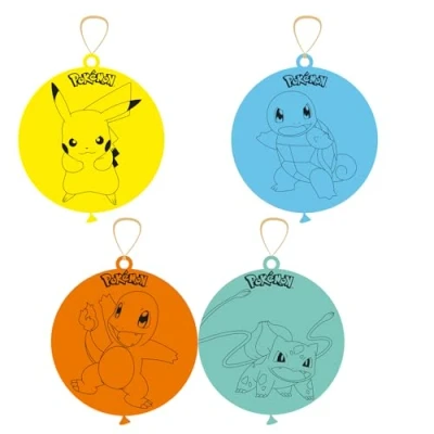 Image de Ballons Punch Pokémon 40,5 cm par 4 pièces