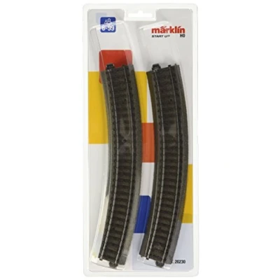 Image de Märklin 20230 Rails courbes R2 / 30 3x 24230