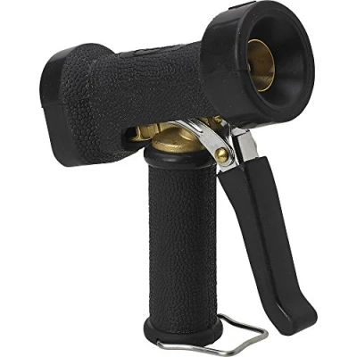Image de Vikan, Pistolet à eau noir, robuste, laiton/EPDM/caoutchouc/SS, 9324