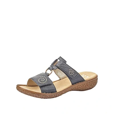 Image de Rieker V69N2, Mules Femme, Pazifik 14, 42 EU
