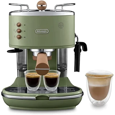 Image de De&#039;Longhi Machine porte filtre, Vert, 28 x 34 37