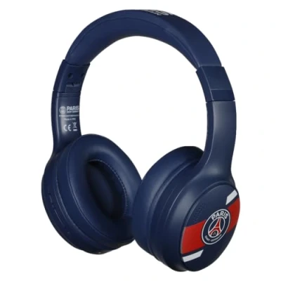 Image de Konix PSG Casque Audio sans Fil Bluetooth 5.3 PC, Smartphones, tablettes Microphone Autonomie 25 h Câble Jack 3,5 mm Bleu