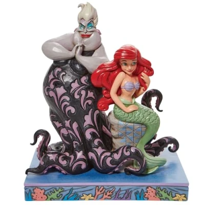Image de Enesco Statue Ariel et Ursula 25Cm 6010094 Multicolore