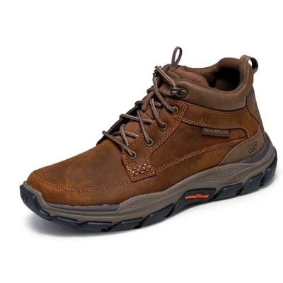 Image de Skechers Homme RESPECTED Boswell Baskets, Marron, 41.5 EU