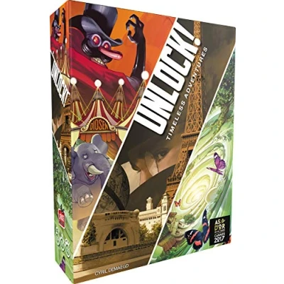 Image de Asmodée Space Cowboys Unlock! : Timeless Adventures Unbox Now Jeu de société À partir 10 ans 1 à 6 joueurs 60 min