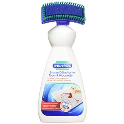Image de Dr. Beckmann Brosse Nettoyante Tapis &amp; Moquette 650 ml Elimine efficacement les taches tenaces et mauvaises odeurs Formule puissante à l&#039;oxygène actif Lot de 3