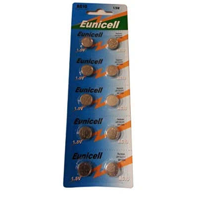 Image de Lot de 30 Piles Bouton alcalines AG10 Type G10 LR54 LR54SW LR1130 L1130E LR1130SW LL1131 L1131E SR1130W 389 390