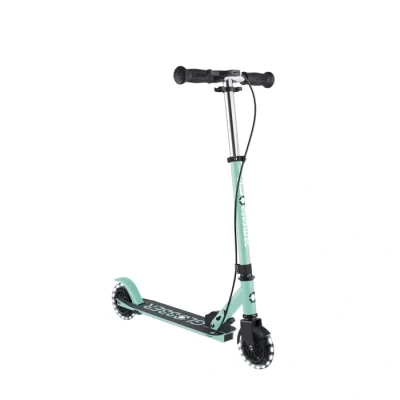 Image de Trottinette Globber FLOW ELEMENT JUNIOR LIGHTS Vert menthe 2 roues Frein au guidon