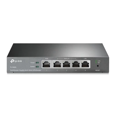 Image de TP Link TL R605 Routeur connecté Gigabit Ethernet Noir Neuf