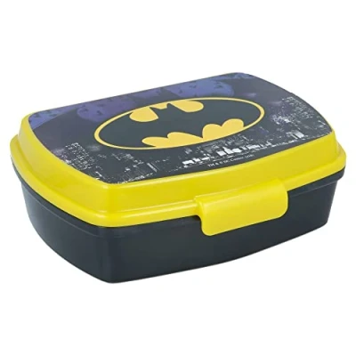 Image de Stor Sac à déjeuner Batman pour enfants Boîte et porte goûter école 85575