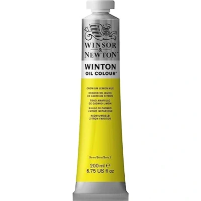 Image de Winsor &amp; Newton Winton Huile 200ml 087 Jaune De Cadmium Citron