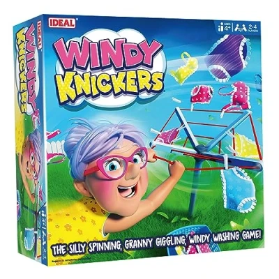 Image de IDEAL , windy Knickers: The silly spinning, granny giggling, washing game!, Kids Games For 2 4 Players Ages 4+