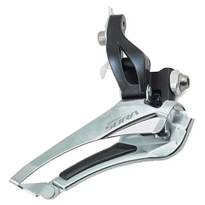 Image de SHIMANO CALE DERAILLEUR 2X 9 Vitesses. Soudure Sora FD R3000 F. Unisex Adult, Noir, uni