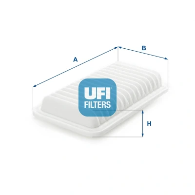 Image de UFI Filters, Filtre à Air 30.289.00, de Remplacement, Adapté aux Voitures, Applicable sur Différents Modèles Subaru et Toyota