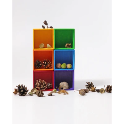 Image de Sorting helper 6 pieces rainbow