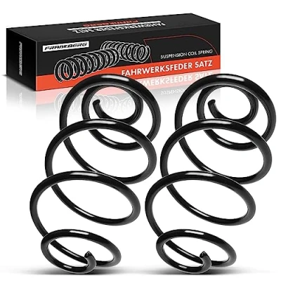 Image de Frankberg 2x Ressorts de suspension Essieu Arrière Compatibles avec Astra G F07 F08 F48 F67 F69 T98 1998 2005 Remplacer# 9118378