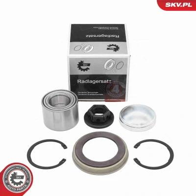 Image de ESEN SKV 85SKV029 Kit de roulements roue Essieu arrière sans capteur ABS intégré 53mm FORD: Focus Mk1 3/5 portes, FIESTA 5, Fusion Break