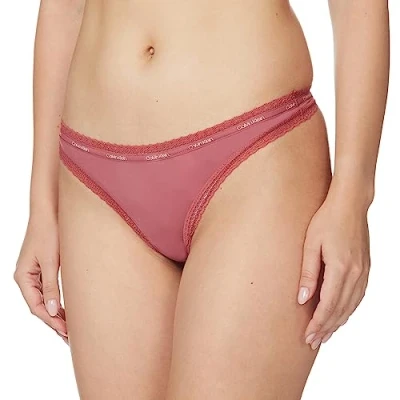 Image de Calvin Klein String Femme Tanga, Rouge (Raspberry Blush), M