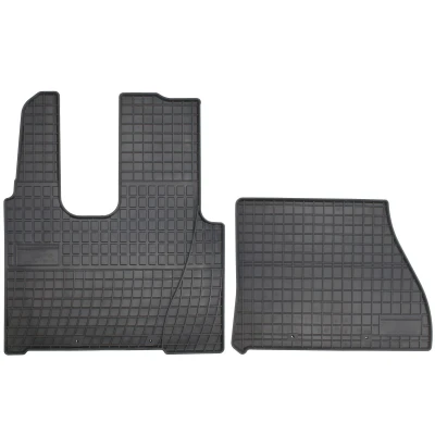 Image de FROGUM 546849 Ensemble de tapis sol Caoutchouc avant 2 noir Sur mesure