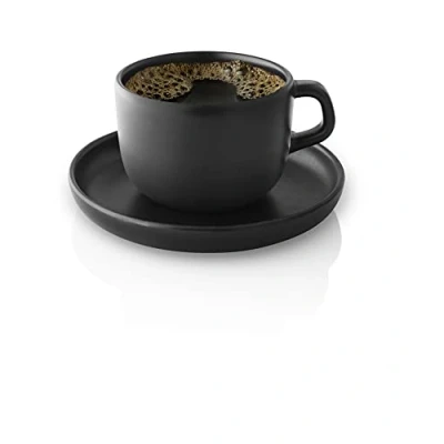 Image de EVA SOLO Tasse de 20 cl avec soucoupe Nordic Kitchen Grès.