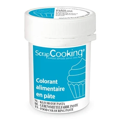 Image de ScrapCooking Colorant en Pâte Bleu Caraïbes 20 g