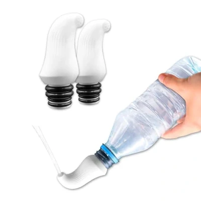 Image de PEPE Bidet Portable pour l&#039;Hygiène Intime (x2 unités, Bouteille Non Incluse), de Voyage Portable, Pulvérisateur, Toilette Compatible avec n&#039;Importe Quelle