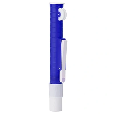 Image de stonylab Pompe à Pipette, 2 ml Bleu Filtre Pipette pour la Recherche en Laboratoire