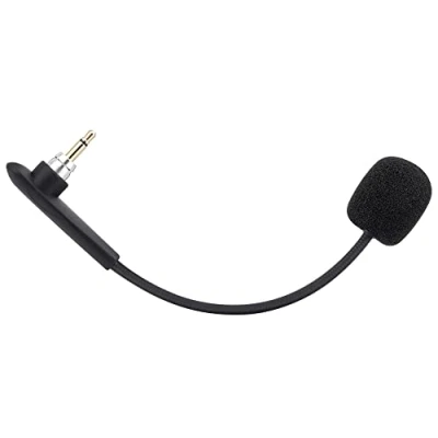 Image de Micro de jeu rechange pour casque Logitech Astro A40 sur PS4, PS5, Xbox One, PC, microphone perche amovible 3,5 mm