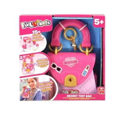 Image de FUNLOCKETS Mon Mini Sac à Secrets Personnalisable &amp; créatif emporter Partout ! Trouve Les clés découvre mystères; Plus de 15 Surprises l’intérieur Jouet Enfants dès 5 Ans