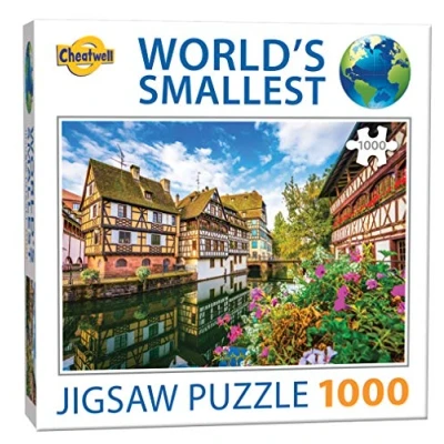 Image de Cheatwell Games 658 13251 EA World&#039;s Smallest Puzzles Strasbourg, red