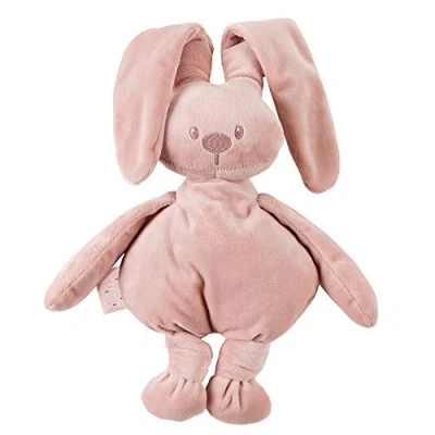 Image de Nattou Doudou Lapin Lapidou, Compagnon dès la Naissance, 36 cm, Vieux Rose
