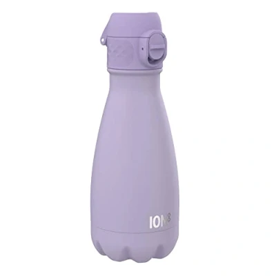 Image de Ion8 Bouteille d&#039;eau anti fuite, isolation sous vide, violet clair, 280 ml
