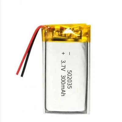 Image de YUNIQUE GREEN CLEAN POWER Batterie LiPo Rechargeable 502035 3,7 V 300 mAh Compatible avec Casque Bluetooth, Montre Intelligente, Point de Vente, Instruments médicaux Protection PCM, Jaune