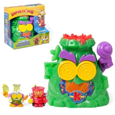 Image de SUPERTHINGS Kazoom Power Hidden Base Professor K. Repaire du Professeur K de la série TV Clan « ». Contient 1 Base, Exclusif, Robotoxique Exclusif
