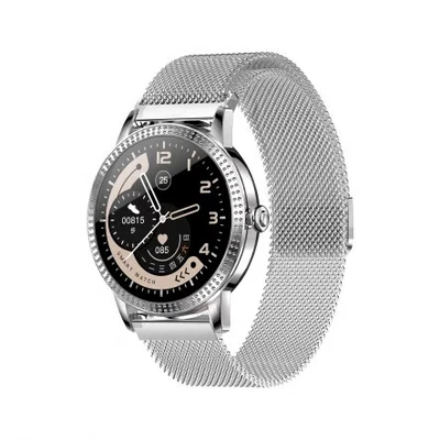 Image de DCU Advance Tecnologic 34157071 smartwatche et montre de sport 2,54 cm (1 ) IPS 26 mm Numérique 240 x 280 pixels Écran tactile Noir, Blanc Neuf