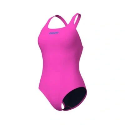Image de arena Solid Swim Pro Team Maillot de Bain une Pièce Femme, Séchage Rapide, Sportif en Tissu MaxLife Eco avec Résistance Maximale au Chlore et Protection UV UPF 50+