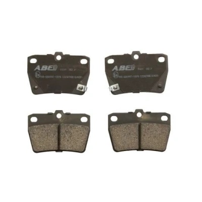 Image de ABE C22027ABE Jeu de plaquettes frein Essieu arrière avec indicateur d&#039;usure TOYOTA: RAV4 II SUV, I SUV Cabriolet