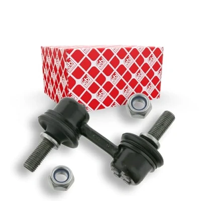 Image de febi BILSTEIN 23714 Biellette de barre stabilisatrice Essieu avant gauche, droit 55 M10 x 1,25 Plus avec écrou autobloquant