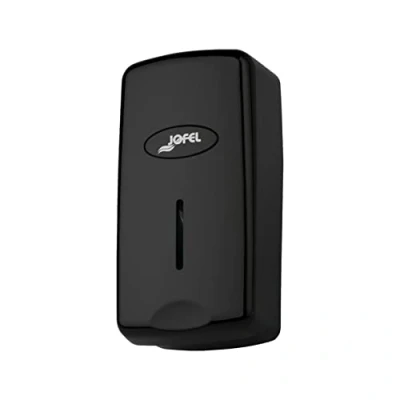 Image de Jofel Distributeur de savon pour fixation murale, rechargeable avec liquide, capacité 1L, boîtier ABS robuste, ne goutte pas et résiste à la corrosion, AC27650 Valor