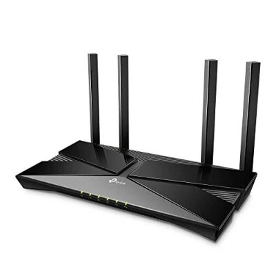 Image de TP Link Archer AX20 routeur sans fil Gigabit Ethernet Bi bande (2,4 GHz / 5 GHz) Noir Neuf