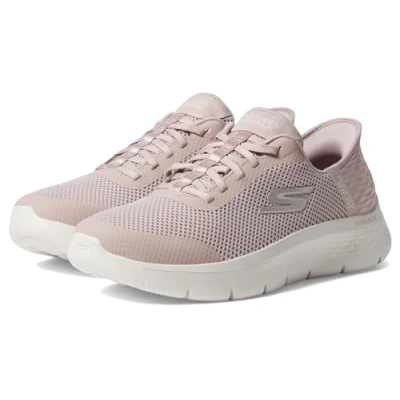 Image de Skechers Femme Go Walk Flex Grand Entrée Entry, Mauve Textile Trim, 35 EU