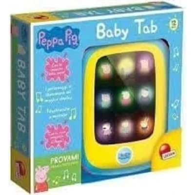 Image de Lisciani PEPPA PIG Jouet Imitation Tablette pour Bébé dès 1 an Affichage Lumineux Led sur Ecran avec Miroir Magique Parlant,Diffuse les voix des Personnages Amusant 12 mois