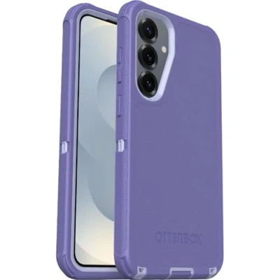 Image de Otterbox Coque Defender pour Samsung Galaxy S25+, Antichoc, Anti Chute, Ultra Robuste, de Protection, supporte 7X Plus Chutes Que la Norme Militaire, Violet
