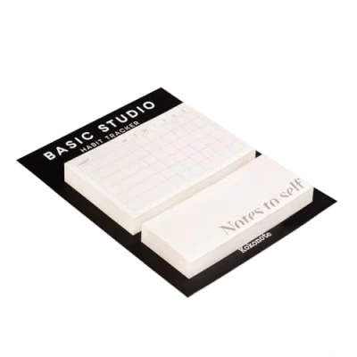 Image de Kokonote Notes Adhésives Basic Studio, Habit Tracker 90 Sticky 85 x 55mm
