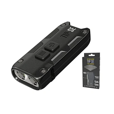 Image de Nitecore TIP SE Mini Lampe De Poche 700 Lumens LED Rechargeable USB C Torche Porte Clé Etanche IP54 Avec 4 Modes 26 Grams ([ NOIR ])