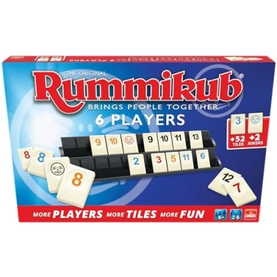 Image de Rummikub Original 6 Joueurs Multicolore (Goliath 50412)