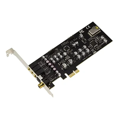 Image de KALEA INFORMATIQUE Carte Son HiFi HD 7.1 24 Bits 192KHz 100db sur Port PCIe avec Chipset Cmedia Oxygen CM8828 / CM9882A High et Low Profile