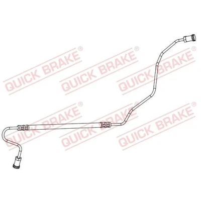 Image de QUICK BRAKE 96.018 Flexible De Frein 650 M10x1 PEUGEOT: 207 3/5 portes, SW, CC, CITROËN: C3 Picasso